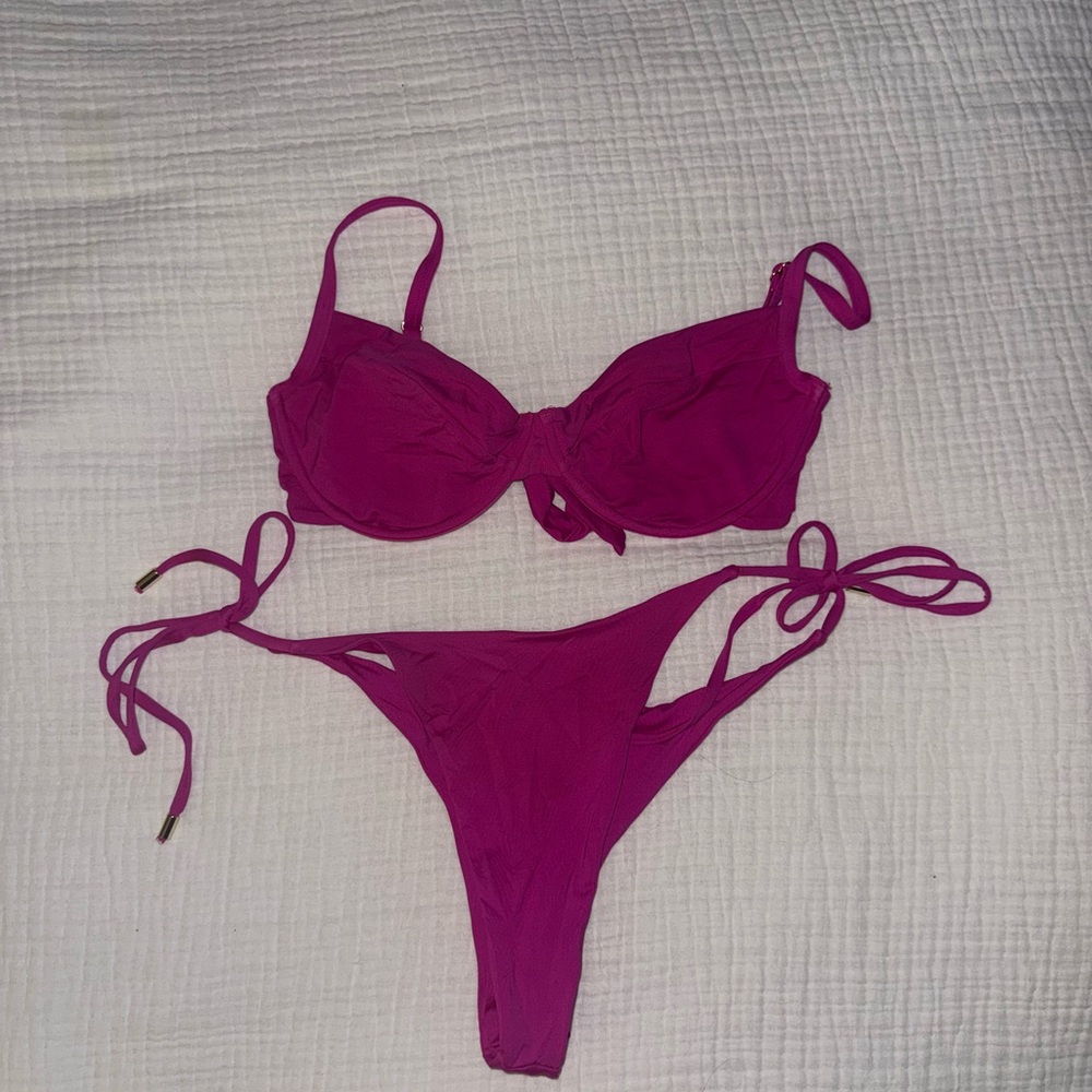 Monday Swimwear Dragon fruit bikini